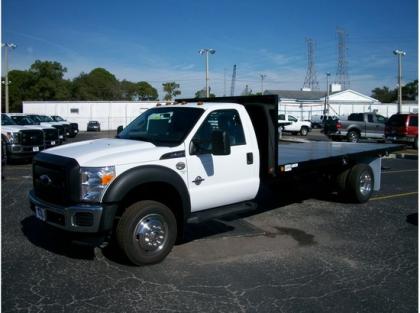 2003 FORD F550 FLATBED TRUCK