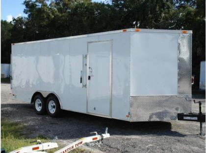 2013 ALL PRO 8.5X20  ENCLOSED TRAILERS
